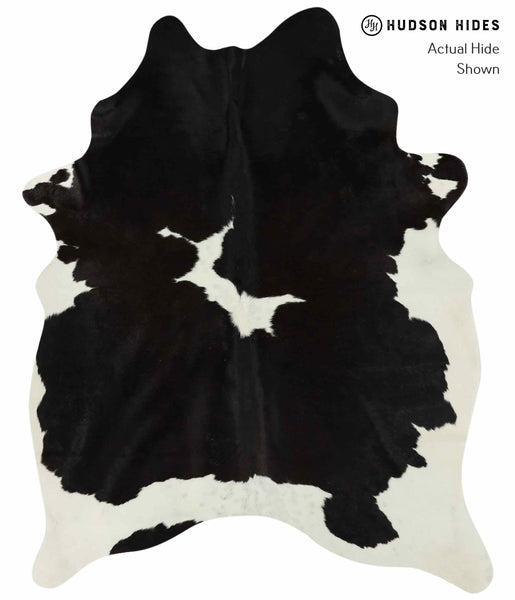 Black and White Cowhide Rug #14313