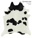 Black and White Cowhide Rug #14316