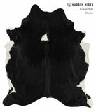 Black and White Cowhide Rug #14317