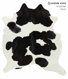 Black and White Cowhide Rug #14346