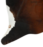 Chocolate Cowhide Rug #14396