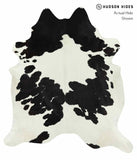 Black and White Cowhide Rug #14400