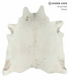 Grey with White Cowhide Rug #14441