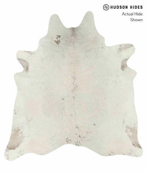 Grey with White Cowhide Rug #14441