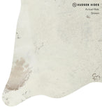 Grey with White Cowhide Rug #14441