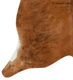 Medium Brindle Cowhide Rug #14446