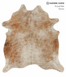 Light Brindle Cowhide Rug #14530