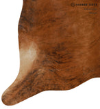 Medium Brindle Cowhide Rug #14566