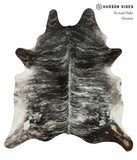 Grey Brindle Cowhide Rug #14617