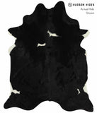 Black and White Cowhide Rug #14640