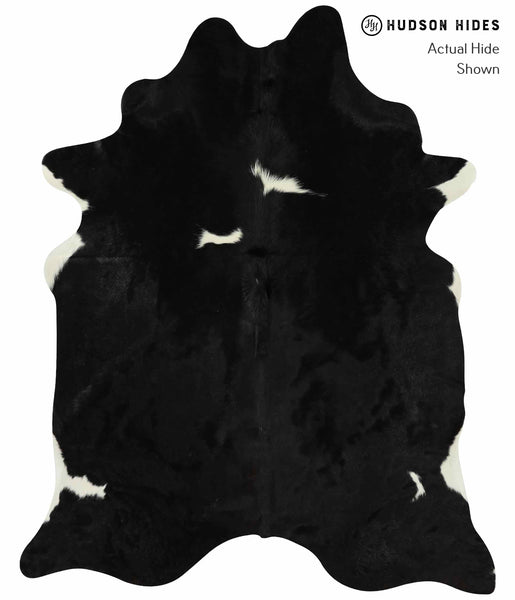Black and White Cowhide Rug #14640