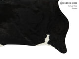 Black and White Cowhide Rug #14640