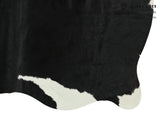 Black and White Cowhide Rug #14668