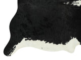 Black and White Cowhide Rug #14670