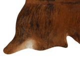 Medium Brindle Cowhide Rug #14675