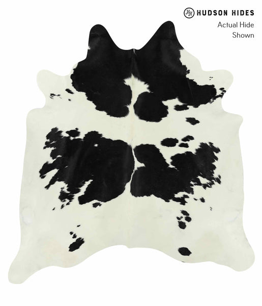 Black and White Cowhide Rug #14818