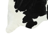 Black and White Cowhide Rug #14830