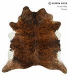 Medium Brindle Cowhide Rug #14845