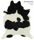 Black and White Cowhide Rug #14848