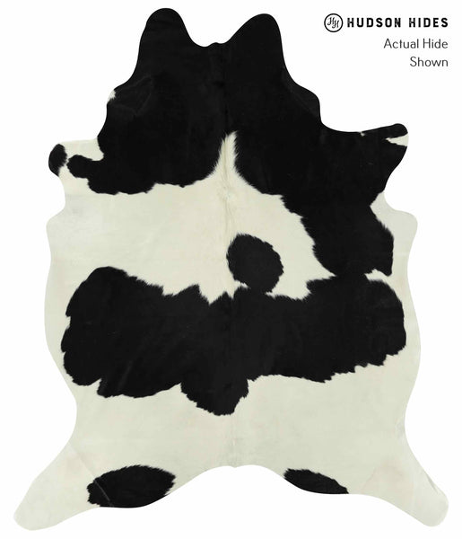 Black and White Cowhide Rug #14848