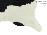 Black and White Cowhide Rug #14848