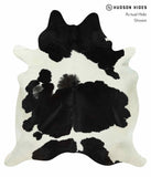 Black and White Cowhide Rug #14876