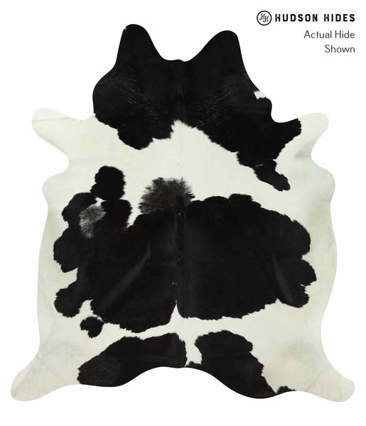 Black and White Cowhide Rug #14876