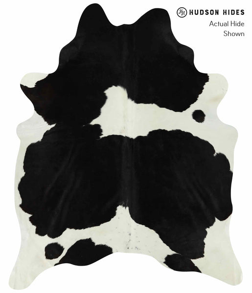 Black and White Cowhide Rug #14888