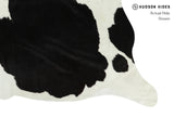 Black and White Cowhide Rug #14888