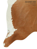 Beige and White Cowhide Rug #14891