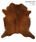 Medium Brindle Cowhide Rug #14954