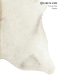 Solid White Cowhide Rug #14979