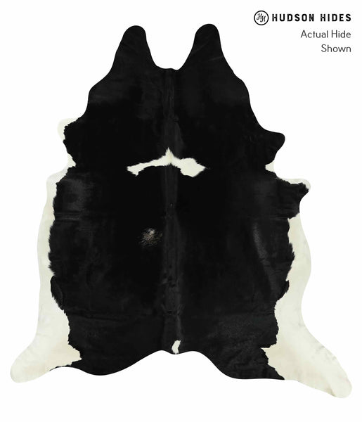 Black and White Cowhide Rug #15027