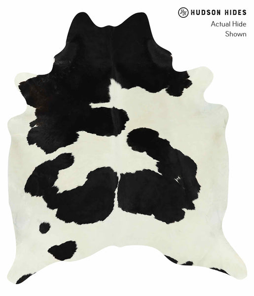 Black and White Cowhide Rug #15059