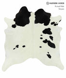 Black and White Cowhide Rug #15083