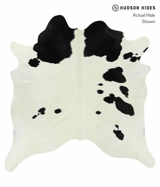 Black and White Cowhide Rug #15083
