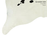 Black and White Cowhide Rug #15083