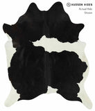 Black and White Cowhide Rug #15096