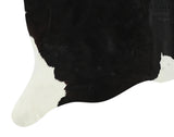 Black and White Cowhide Rug #15096