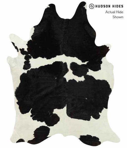 Black and White Cowhide Rug #15168