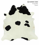 Black and White Cowhide Rug #15238