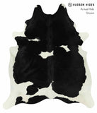 Black and White Cowhide Rug #15324