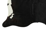 Black and White Cowhide Rug #15574