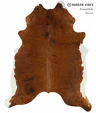 Medium Brindle Cowhide Rug #15619
