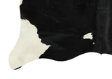 Black and White Cowhide Rug #15649