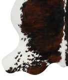 Tricolor Cowhide Rug #15659