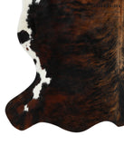 Dark Brindle Cowhide Rug #15661