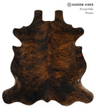 Dark Brindle Cowhide Rug #15674