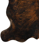 Dark Brindle Cowhide Rug #15674