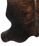 Dark Brindle Cowhide Rug #15706